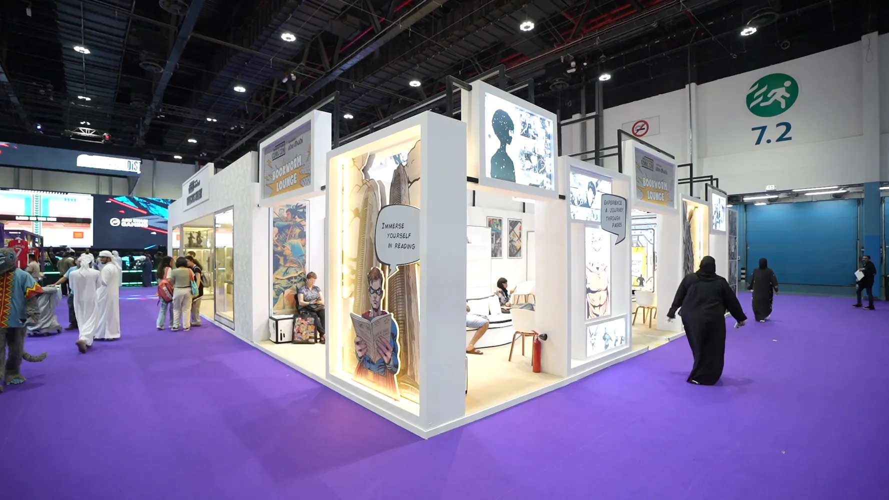 Exhibition Stand Build-up image 1